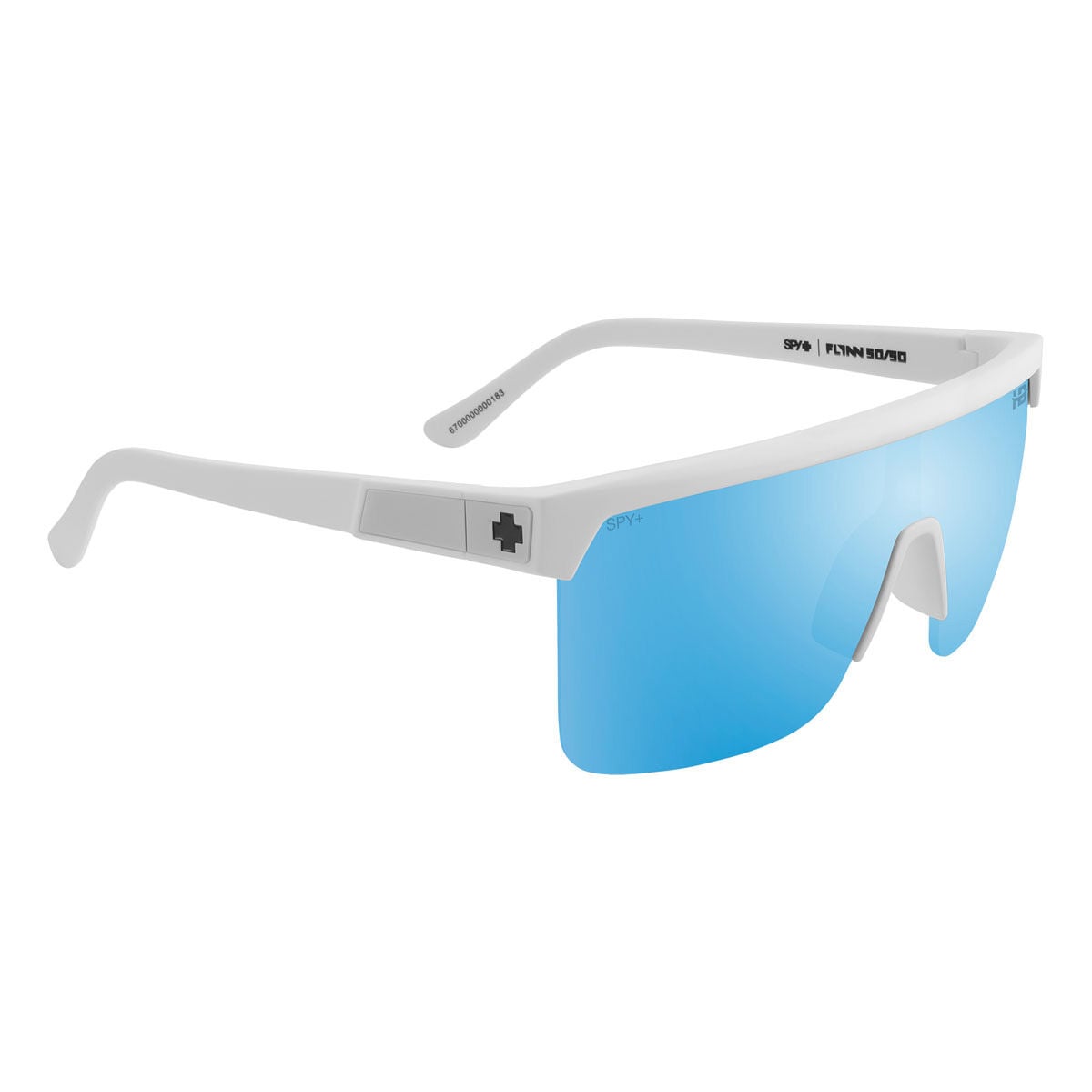 FLYNN 5050, Matte White-Happy Boost Bronze Polar Ice Blue Spectra Mirror, hi-res image number null